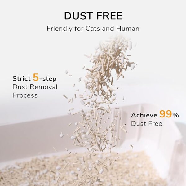 FUKUMARU Mixed Cat Litter (Polymer SAP) 2.7 kg/6 LB - Image 3