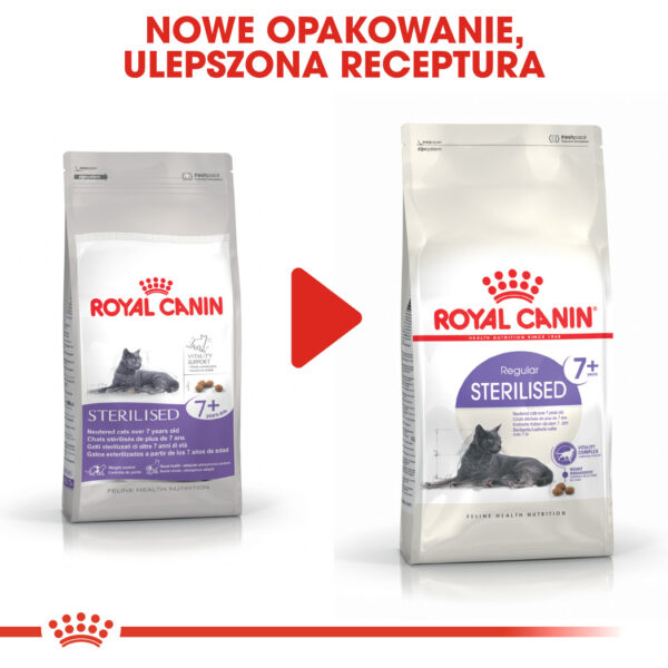 ROYAL CANIN  Sterilised +7 karma sucha dla kotów dorosłych od 7 do 12 roku życia, sterylizowanych - Image 8