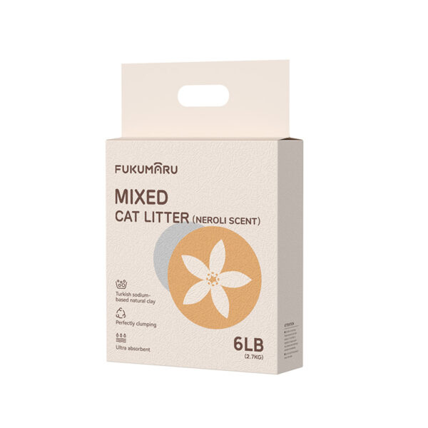 FUKUMARU Mixed Cat Litter (Neroli Scent)  2.7 kg/6 LB - Image 6
