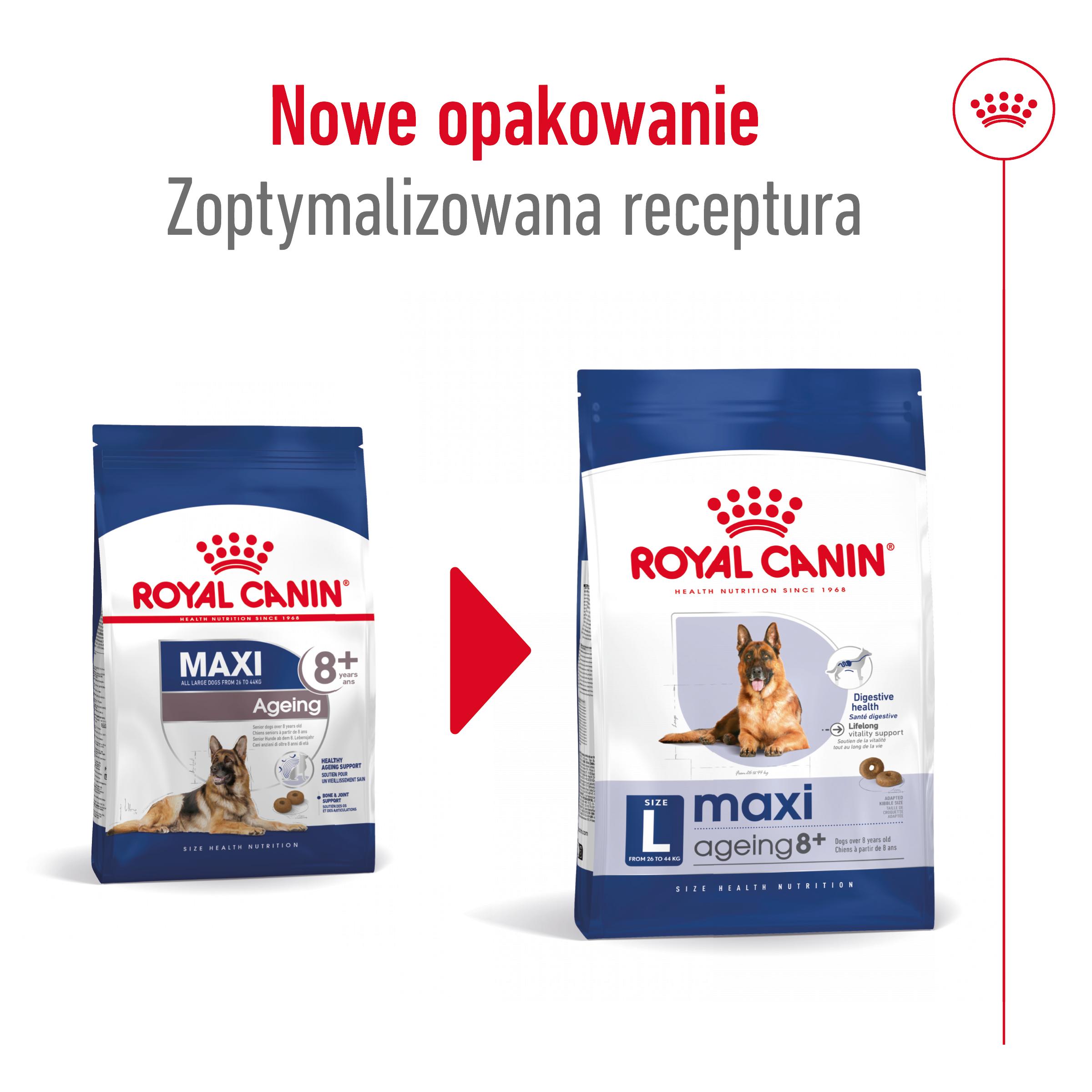 ROYAL CANIN® Maxi Ageing 8+ karma sucha dla psów starszych 15 kg - Image 10