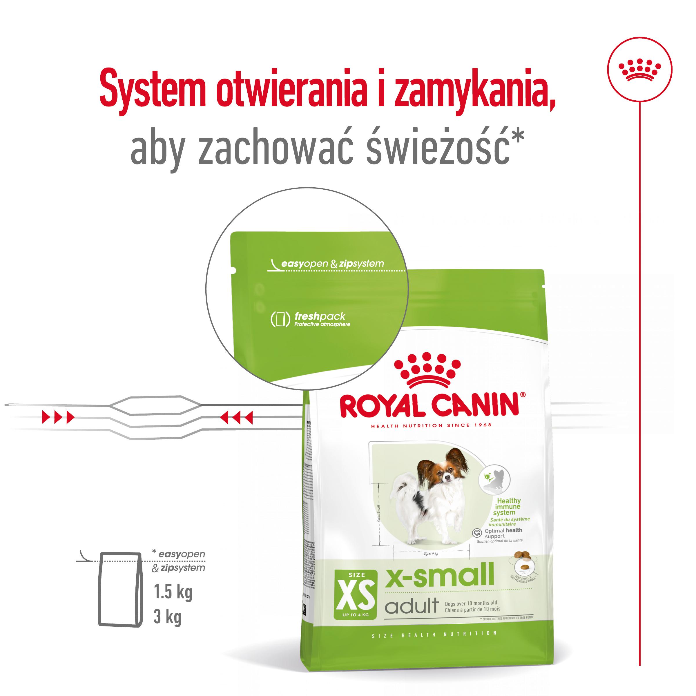 ROYAL CANIN® X-Small Adult karma sucha dla psów dorosłych ras miniaturowych - Image 11
